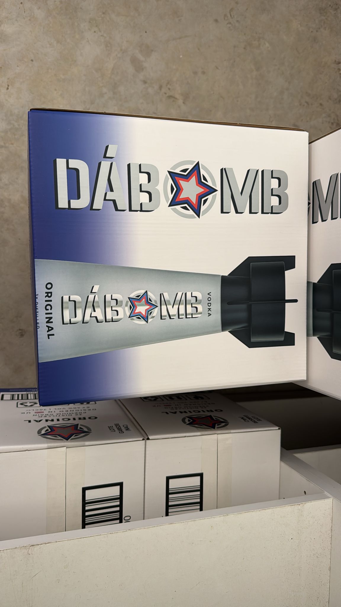 DaBomb – Case of 6 Premium Vodka Bottles (70 cl)